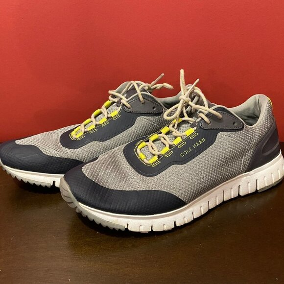 COLE HAAN Men's Grey Grandsport Flex Sneakers - Size 11M - Picture 4 of 6